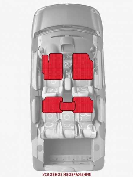 ЭВА коврики «Queen Lux» стандарт для Audi S6 (C7)